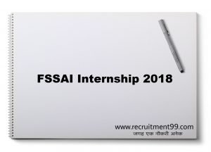 internship fssai recruitment99