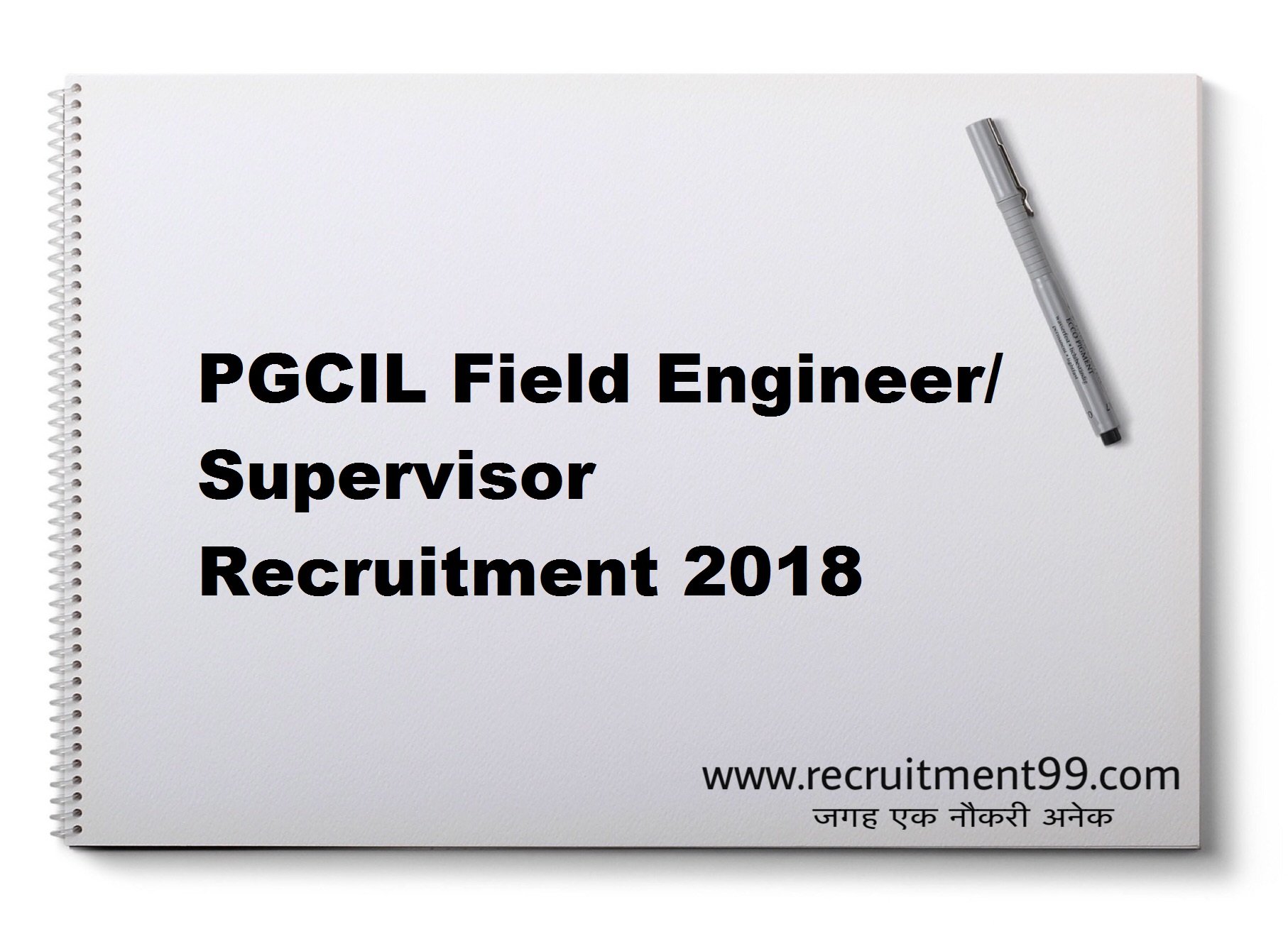 PGCIL Field Engineer Field Supervisor Recruitment Admit Card Result 2018