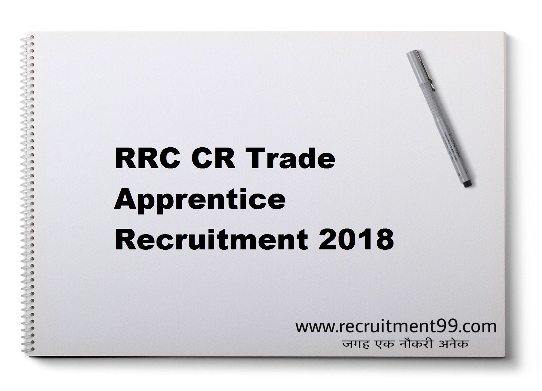 RRC CR Trade Apprentice Recruitment Merit List 2018